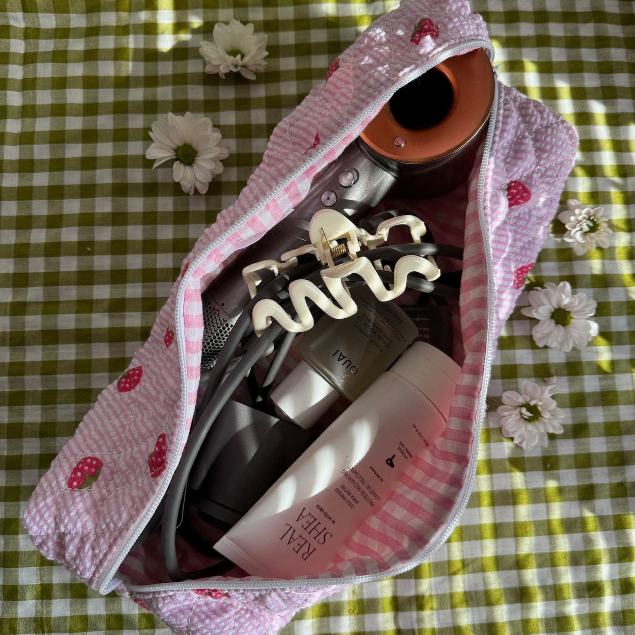 Moon Nude Strawberry Hair Tool Bag