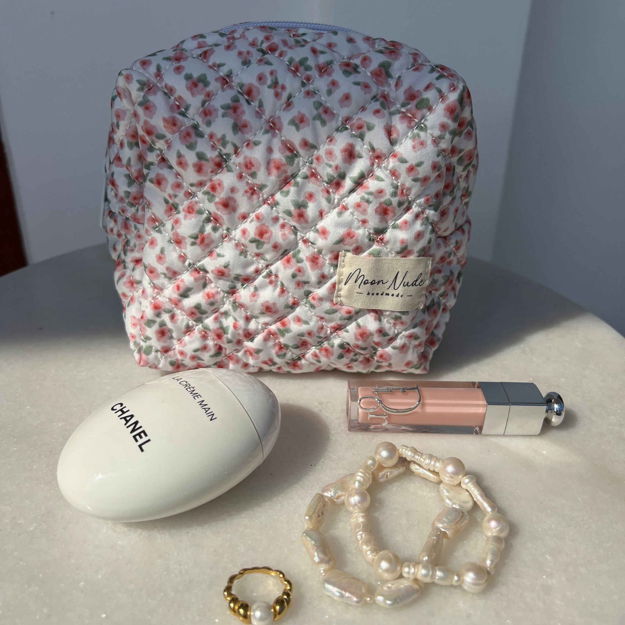 Peony Mini Makeup Bag