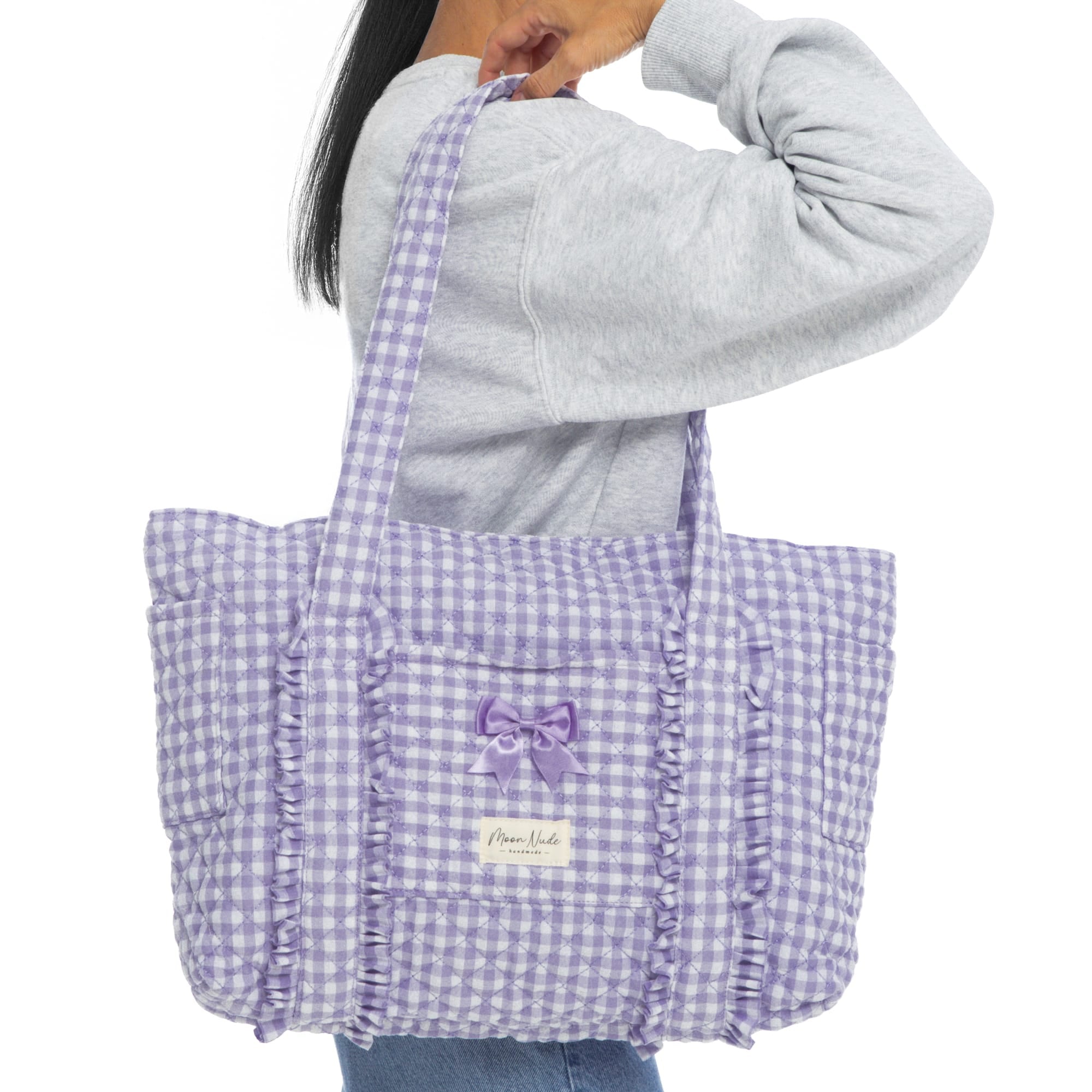 Moon Nude Coquette Tote Bag