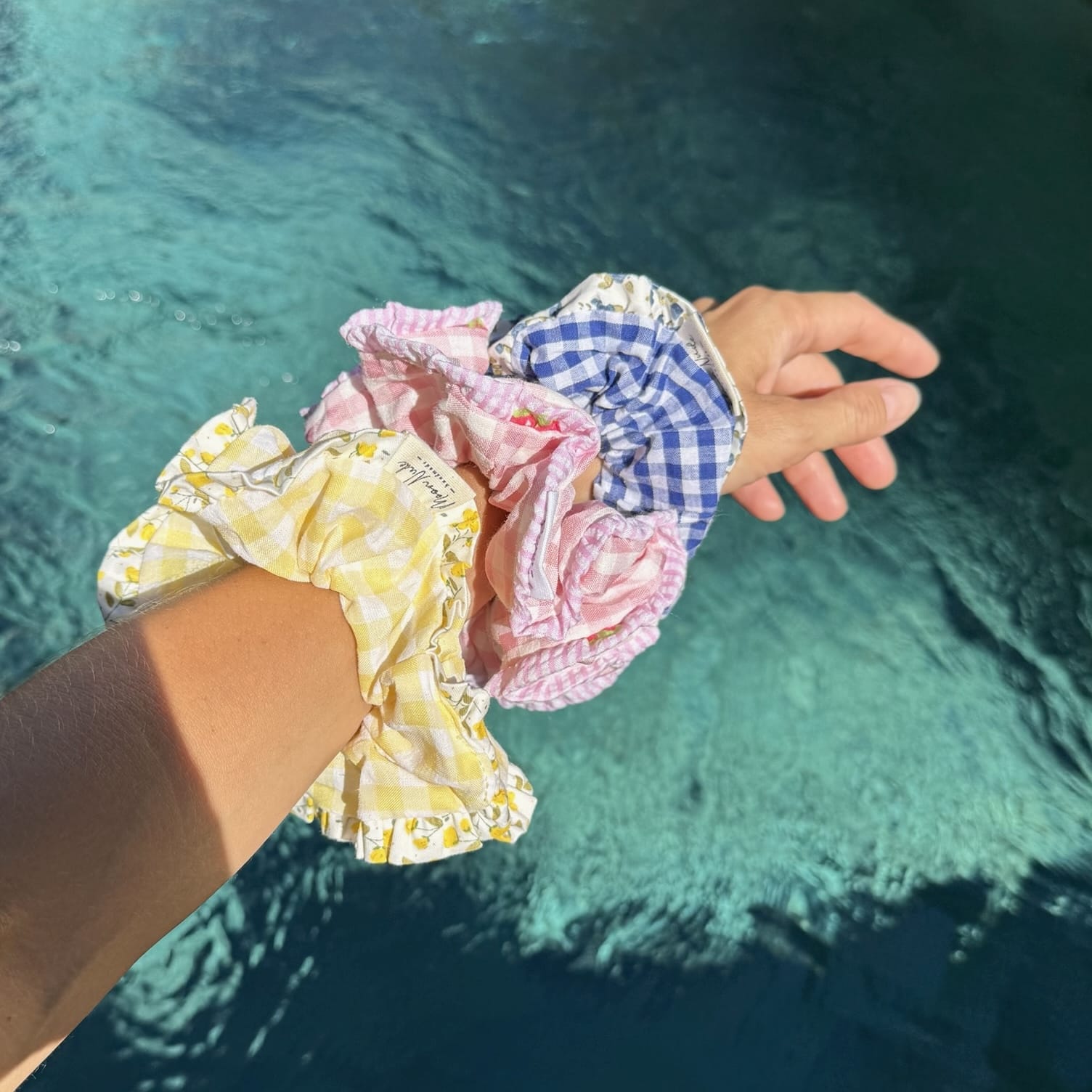 Moon Nude Peony Scrunchie